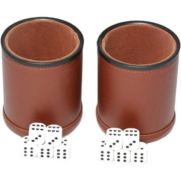 Leather Dice Cup